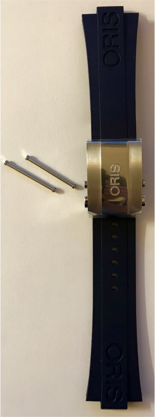 Oris Kautschuk  0742635EB - blau