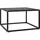 vidaXL Couchtisch Schwarz Marmor-Optik 60 x 60 x 35 cm