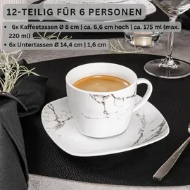 sänger Bilgola Kaffeetasse 0,175 l Weiß 12 St.