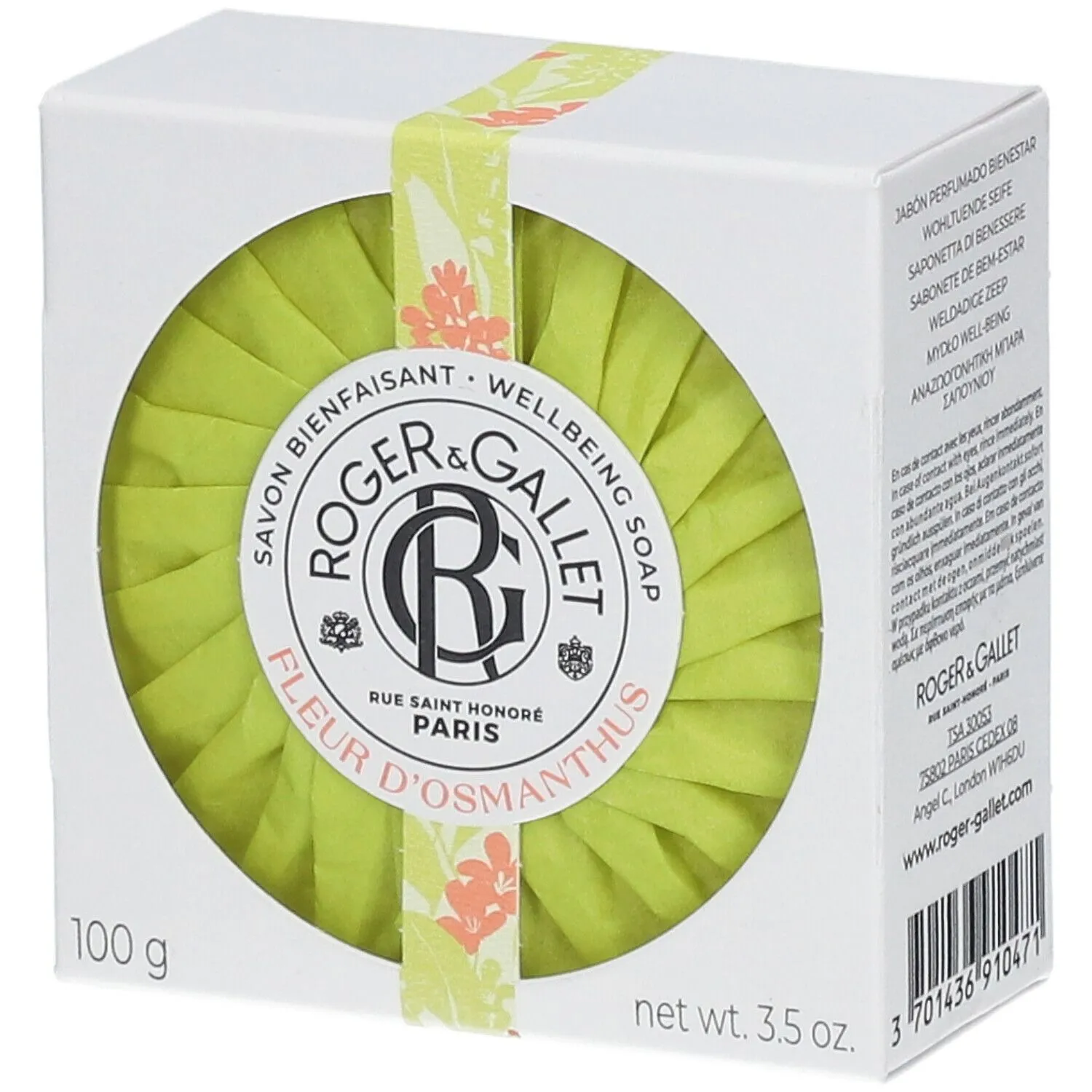 Roger & Gallet Fleur D'osmanthus Seife