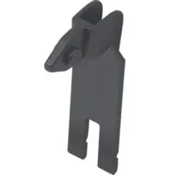 Hager FKA9005 Flachkettenadapter zur Anbindung der Flachkette an Versorgungseinheit tiefschw..Flachkettenadapter zur Anbindung der Flachkette an den
