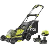 Ryobi RY18LMX40C-240 ONE+ Akku-Rasenmäher inkl. 2 Akkus, 5.0Ah (5133006290)