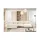 S-Style Wohnlandschaft Plüschcord XXL 3-Sitzer Beige