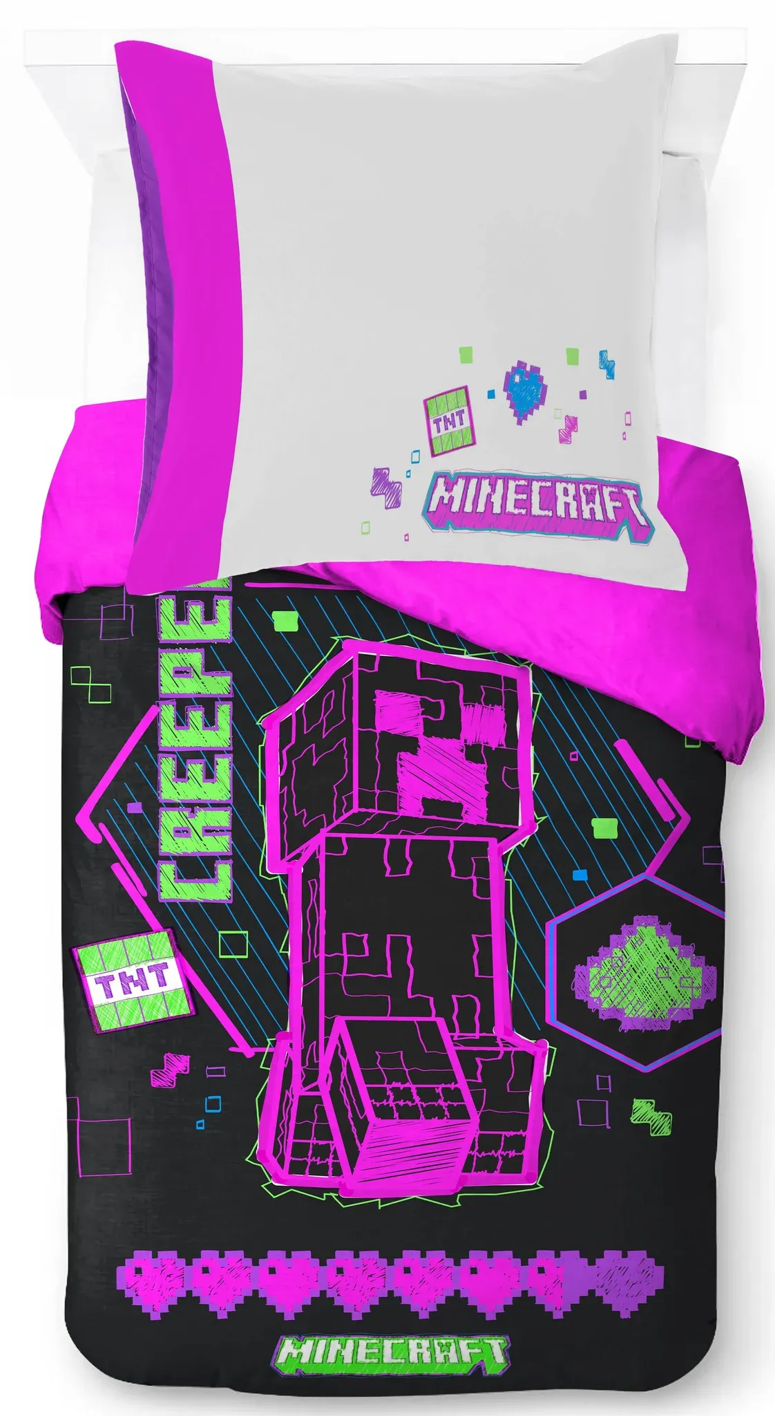 Kinderbettwäsche MINECRAFT 