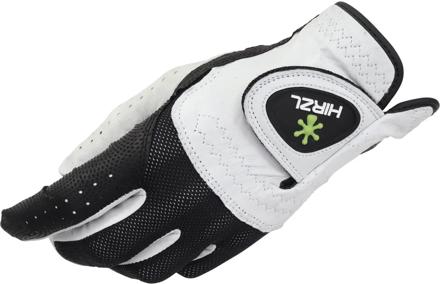 Hirzl Handschuh Trust Control, weiss/schwarz