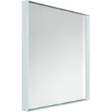 Spinder Wandspiegel SPINDER DESIGN "Donna", weiß, B:60cm H:60cm T:5cm, Metall, Spiegelglas, Spiegel, Wandspiegel, Metall, 60 x 60 cm