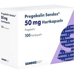 Pregabalin Sandoz 50 mg Hartkapseln 100 St