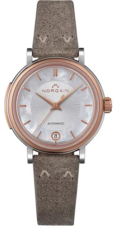 Norqain Damenuhr Freedom 60 Lady N2800G82A/M28G/28TO.14S - silber