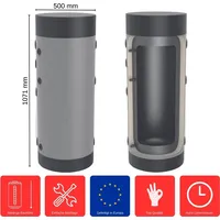 Feueranker Heizungs-Pufferspeicher 100 L HP-0-100 Standspeicher Heizkreis Pufferspeicher