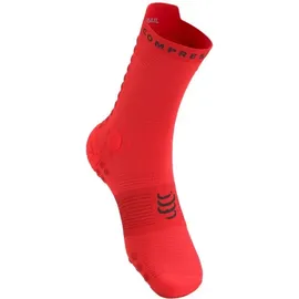 compressport - Pro Racing Socks V4.0 Trail - Laufsocken Gr T4 - EU: 45-48 rot