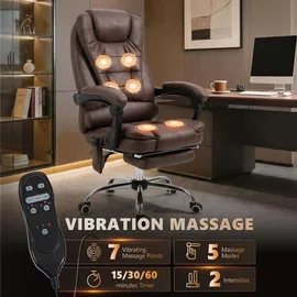 Vinsetto Mikrofaser Braun