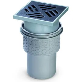 Kessel Practicus 45210.40 DN100 Rost schwarz 138x138