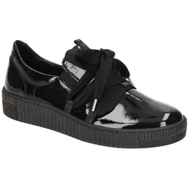 Gabor Damen Low-Top Sneaker, Frauen Halbschuhe,Best Fitting,Strassenschuhe,Sportschuhe,Freizeitschuhe,Turnschuhe,schwarz,40.5 EU / 7 UK - 40.5 EU