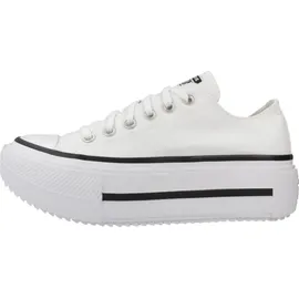 Converse Chuck Taylor All Star Lift Double Stack Platform Weiß Damen 36,5