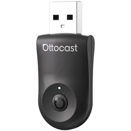 OTTOCAST 2-in-1 Mini CarPlay / Android Auto Wireless Adapter schwarz