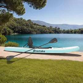 Tectake Stand-Up Paddle Board 288 x 77 x 22,5 cm blau