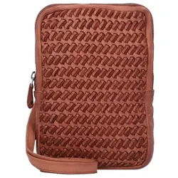 Harbour 2nd Soft Weaving Bruna Umhängetasche Leder 15 cm  braun