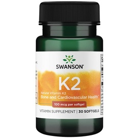 Swanson Vitamin K2- MK-7 100 mcg Weichkapseln 30 St.