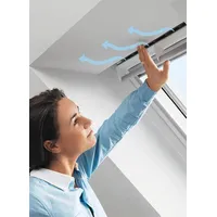 VELUX Lüftungselement für Schwingfenster ZZZ 214  TS0 f. Ausstiegsfenster Br.S, Alu