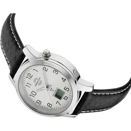Master Time Basic Funkuhr schwarz 36 mm MTLA-10295-12L