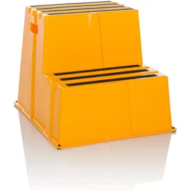 HJH Office TIO-E2 Trittleiter 2 Stufen