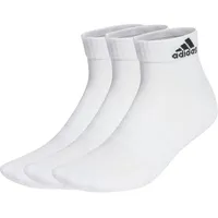 adidas Cushioned Sportswear Ankle 3er Pack White / Black 37-39