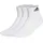 adidas Cushioned Sportswear Ankle 3er Pack White / Black 37-39