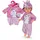 BABY BORN Puppenkleidung Einhorn Outfit Rosa (43 cm)
