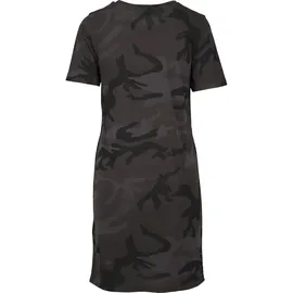 URBAN CLASSICS Shirtkleid Camouflage Grau XS