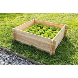 hardin 1fachgut Pflanzkasten 100 x 100 x 30 cm Fichtenholz