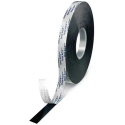 tesa ACXplus 7074 High Resistance, 1240mmx25m, 1,0mm, schwarz, weißer Papierliner