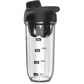 Under Armour UA Clarity Shaker-Flasche, 680 ml, transparent/schwarz, OSFA