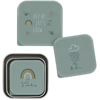 Lässig Snackbox 3er Set Edelstahl 3 Stück Garden Explorer