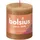 Bolsius Rustikale Blockkerze 80 mm braun