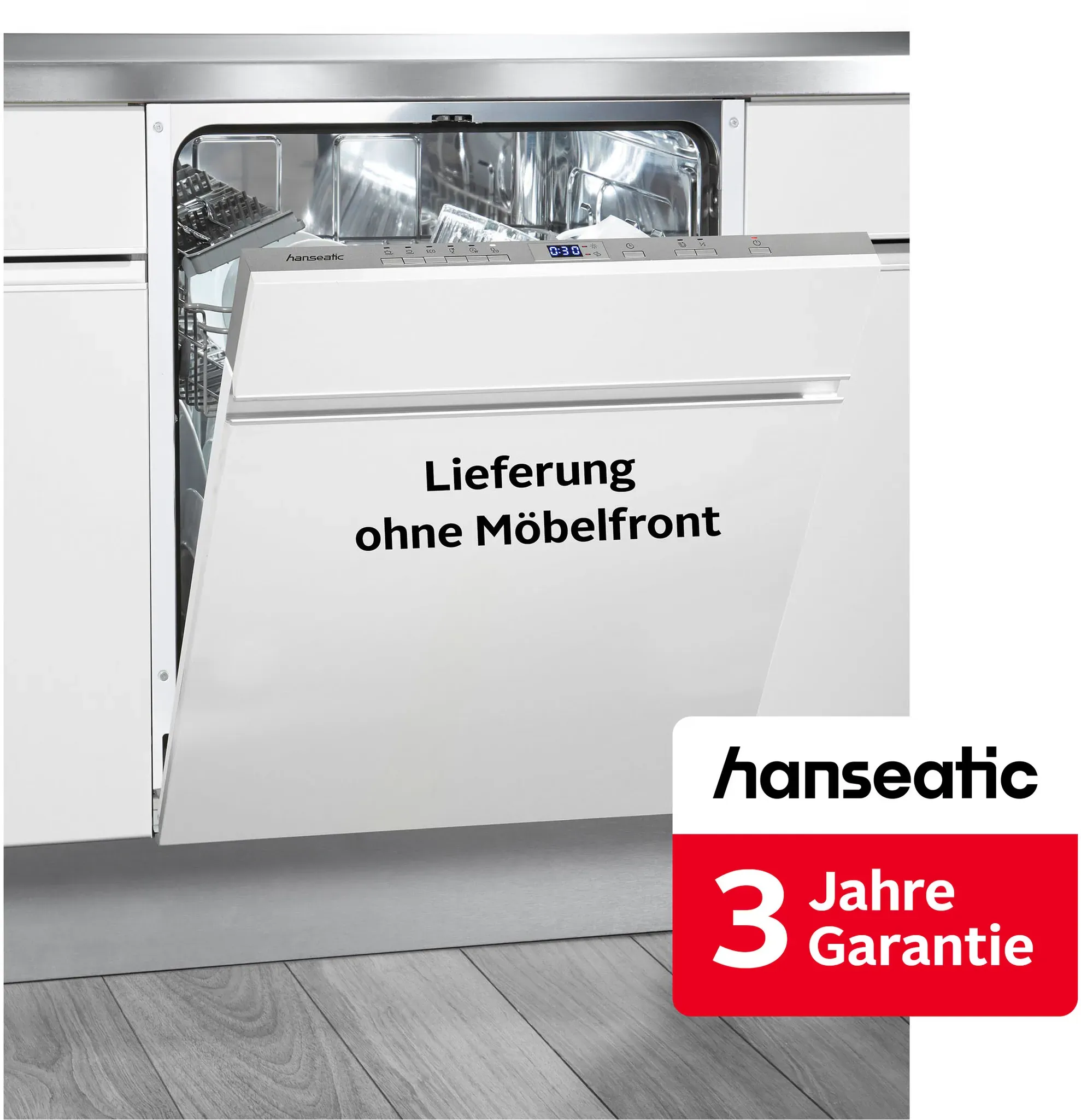 HANSEATIC vollintegrierbarer Geschirrspüler 