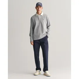 GANT Chinohose REGULAR TWILL CHINOS Regumit gefütterten Seitentaschen blau 31