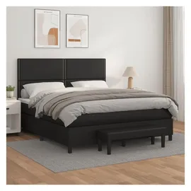 vidaXL Boxspringbett 180 x 200 cm Schwarz