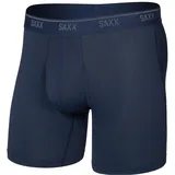 SAXX Quest Quick Dry Mesh Boxershorts Blau L 3er Pack