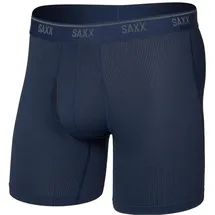 SAXX Quest Quick Dry Mesh Boxershorts Blau L 3er Pack