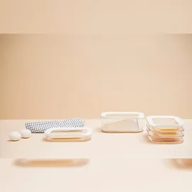 Mepal Modula Aufschnittdosen transparent 1,65 l 3-teiliges Set