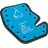 RevIt! Hüftprotektor Seesoft RV 01 DE Blau