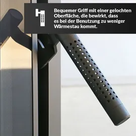 Kratki ZIBI Kamineinsatz Stahl Schwarz