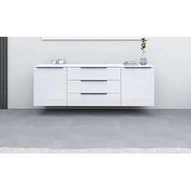 borchardt Möbel Sideboard 166 x 53 x 35 cm Weiß