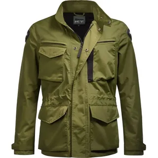 BLAUER Ethan Motorrad Textiljacke, grün, S