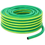 vidaXL Gartenschlauch 50 m Grün/Gelb
