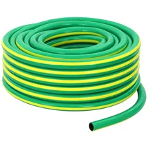 vidaXL Gartenschlauch 50 m Grün/Gelb