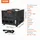 Vevor 3000W Spannungswandler Transformator AC 110V⇋220V Transformer Wandler 3 US NEMA 5-15R 3-polige Ausgangssteckdosen, 3 europäische Shucko-Ausgangssteckdosen, 1 USB-Buchse und 1 Typ-C-Buchse