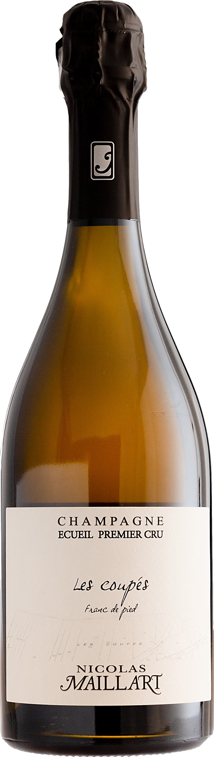Champagne Nicolas Maillart Premier Cru Les Coupes Franc de Pied 2018 - 12.50 % vol