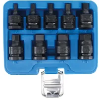 BGS Kraft-Bit-Einsatz-Satz - 19 mm 9-tlg.