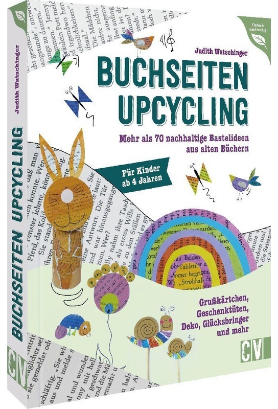 Buchseiten-Upcycling - Judith Watschinger  Gebunden